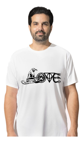 Remera - Harry Potter - Manga Corta Unisex - Magia Amor Love