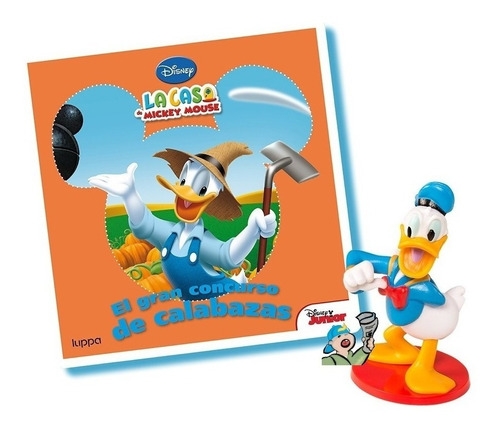 Coleccion La Casa De Mickey Mouse Libro Tapa Dura + Figura