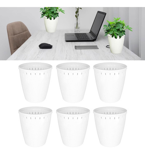 6 Macetas De Riego Automático Para Plantas De Flores,