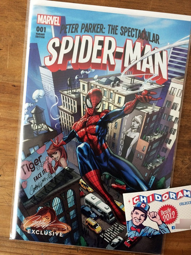 Comic - Peter Parker #1 Spectacular Spider-man Campbell A
