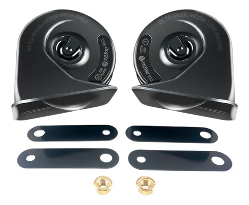 comprar Kit Bocina Doble Caracol Auto Camioneta 12v Alto Sonido