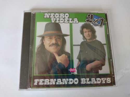 Cd 2x1 Negro Videla Y Fernando Bladys