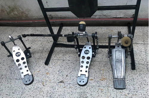 Imagen 6 de 9 de Bateria Muda + Pedales