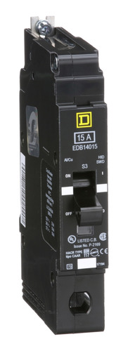 Edb14015 Interruptor Atornillable Marco E-1p 15 A 277 Vca 1
