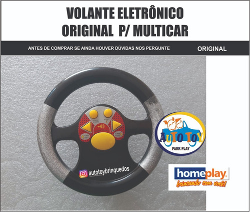 Multicar 640 / Ultracar 649  - Volante Eletrônico Original