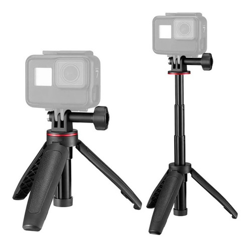 Imagen 2 de 7 de Mini Tripode Mt09 Para Gopro Y Cámaras De Acción
