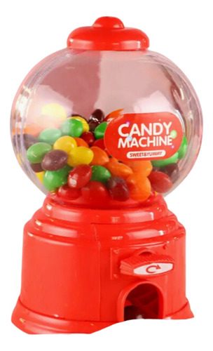 Mini Maquina Dulces - Surtidor Caramelos / Candy Bar - Rojo