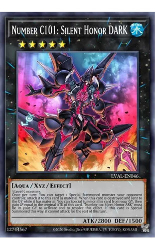 Yugioh! Number C101: Silent Honor Dark