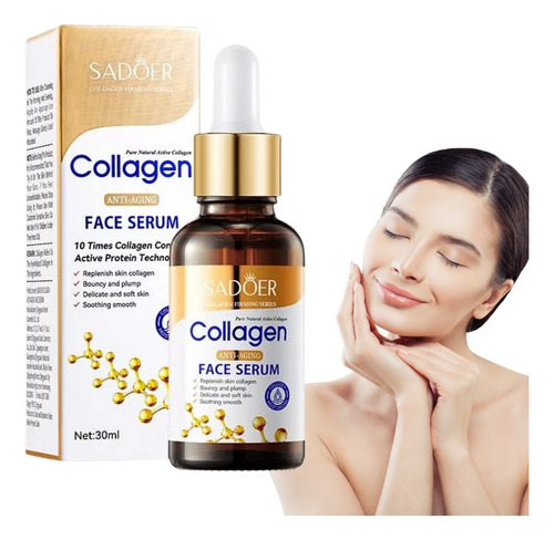 Serum Colageno Reafirmante Arrugas Skin Care Gotero Facial