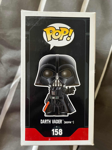 Funko Pop Darth Vader (bespin) #158. Star Wars (caja Detalle