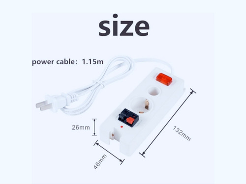 Imagen 2 de 4 de Probador Bombillos E27 E14 Panel Led