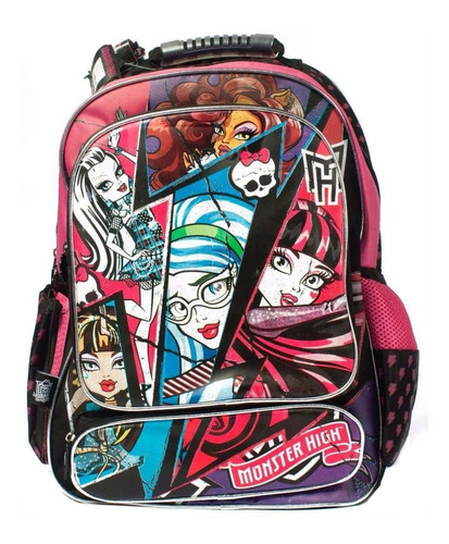 Mochila Monster High 18 Pulgadas (dm444) Color Negro