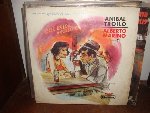 Vinilo Anibal Troilo Alberto Marino Cafe Angelitos Vol 2 T4