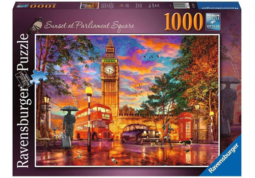 Ravensburger London Sunset At Parliament Square Rompecabezas