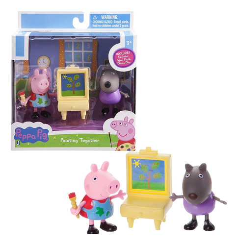 Peppa Pig De Jazwares Pintando Juntos Juguetes Coleccionable