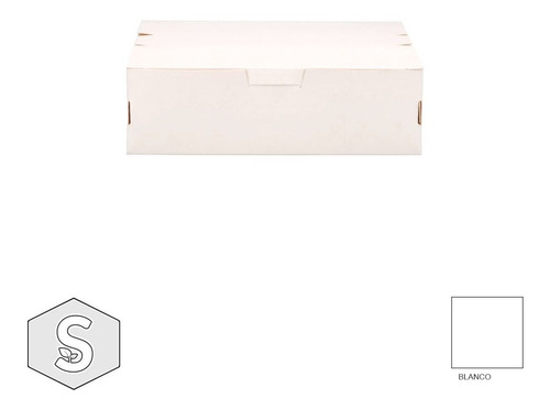 100 Cajas Sushi Compostables (18x13x5,5 Cm) Varios Colores 