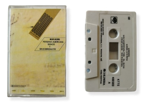 Soda Stereo Signos Cassette Columbia 