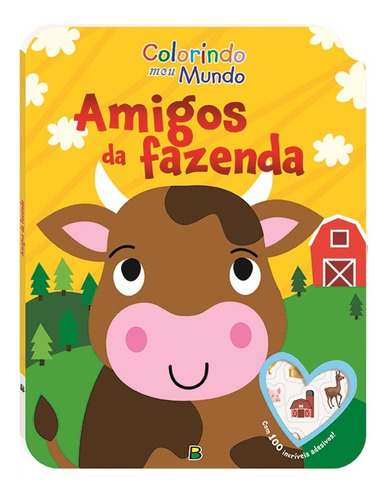 Colorindo Meu Mundo: Amigos da Fazenda, de Mammoth World. Editora Todolivro Distribuidora Ltda., capa mole em português, 2020
