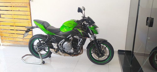 Imagem 6 de 9 de Kawasaki Z650 Abs Verde 2018 Tebi Motos