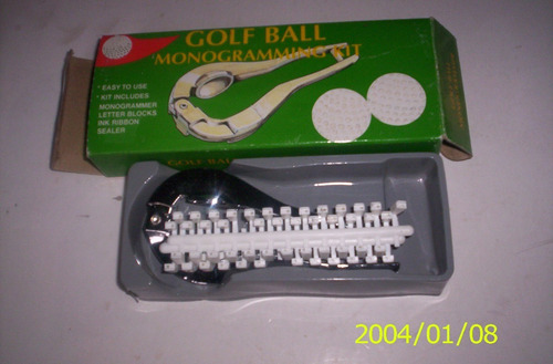 Golf Ball Monogrammer Personalizar Pelotas E Golf