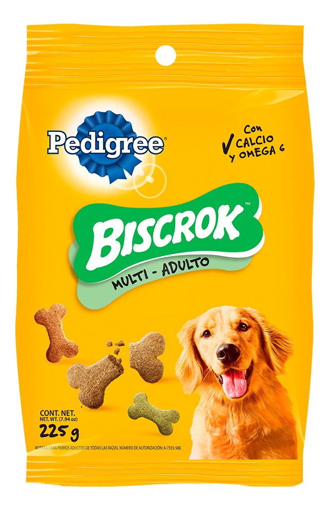 Pedigree Biscrok Snack Para Perros Adultos De 225g