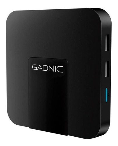 Imagen 1 de 2 de Tv box Gadnic TX-1200 + Teclado Air Mouse KSMTV030 estándar 4K 16GB negro con 2GB de memoria RAM