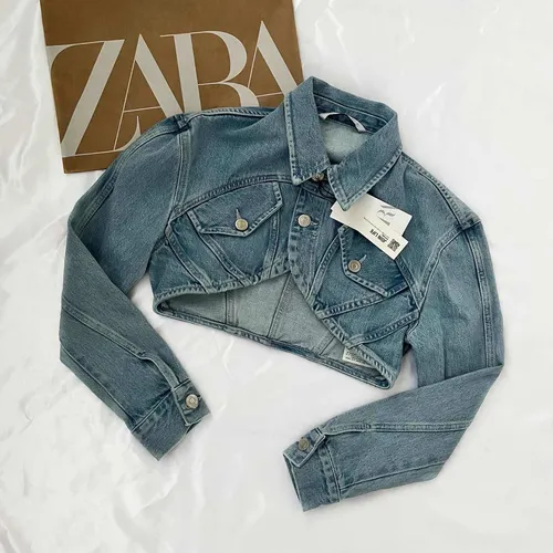 Chamarra de mezclilla mujer zara hot sale