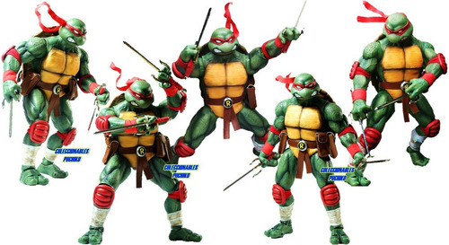 Dreamex Tmnt Tortugas Ninja Turtles Raphael Hot Toys Rafael