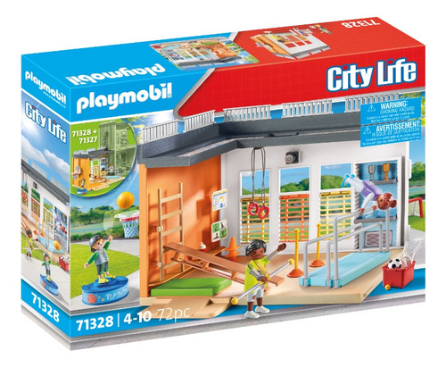 Figura Armable Playmobil City Life Gimnasio Extensión 3