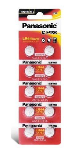 Pilas Panasonic  Ag13/lr44. Blister De 10 Unidades