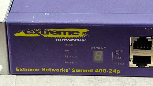 Switch Extreme Summit 400-24p Gigabit Poe (Usado)