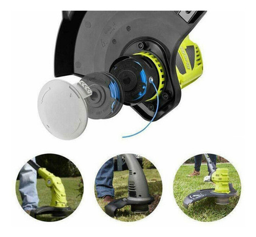 2 Fundas Para Carretes De Recortadora Compatibles Con Ryobi