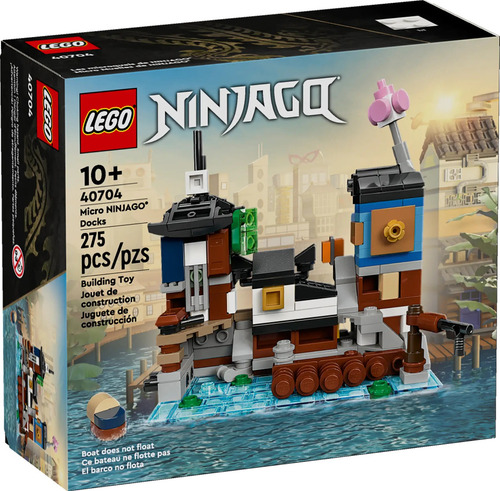 Set de construcción Lego Ninjago 40704 275 piezas en caja