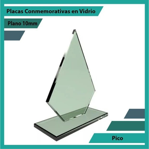 Placas De Vidrio Pico Pulido Plano 10mm