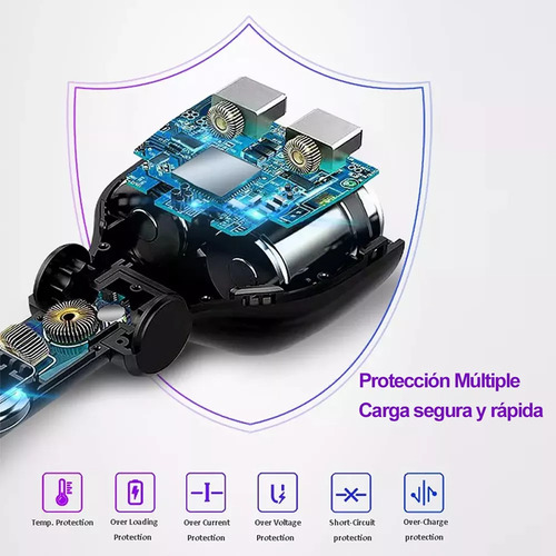 Cargador Doble Usb De 2 Vías Para Encendedor De Coche Negro