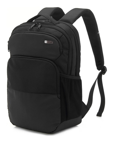 Mochila Zöm Zb-808bk Usb Negra Color Negro