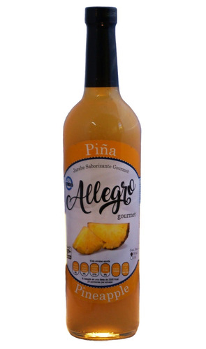 Jarabe Saborizante Allegro Piña 1 Lt