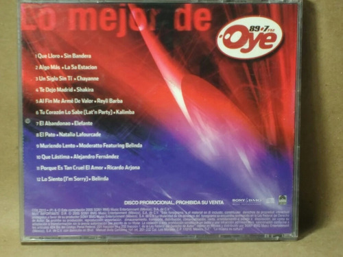 Lo Mejor De Oye 89.7 Fm Cd Hgo-s