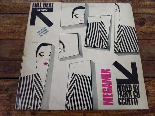 Full Beat Show Vinilo Arg V/a 1988 Italo Disco Synth Mixed