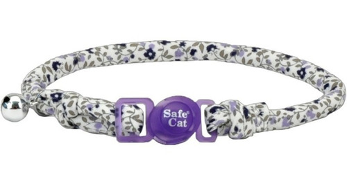 Collar Purple Floral Round Fashion Coastal Gato/ Boxcatchile