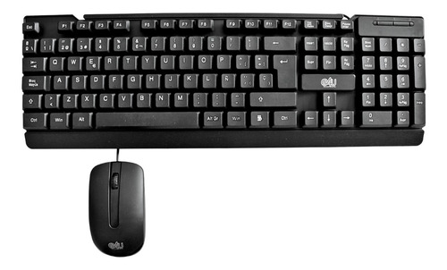 Kit Teclado Y Mouse Wired Usb E4u