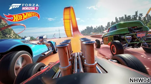 Papel De Parede Hot Wheels Carros Pista Forza 3m² Nhw12 em Promoção na  Americanas