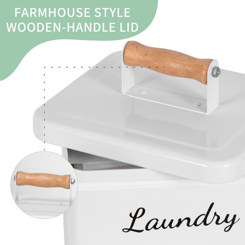 Lapandry Pods Storage Recipiente De Lavanderia Caixa Branco