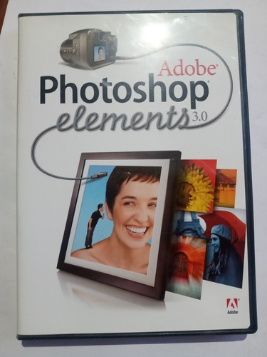 Imagen 1 de 5 de Cd Adobe Photoshop Elements 3.0 Original 2004