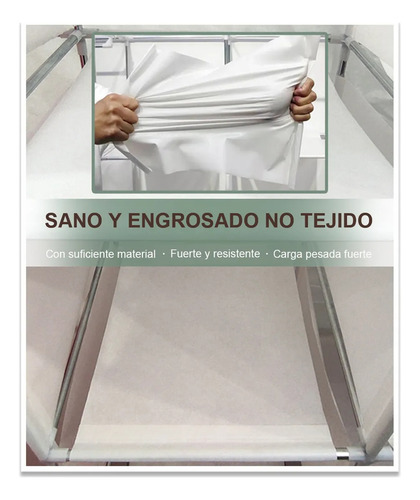 Closet Armable Ropero Rack Guardaropa Recamara Organizacion Color Gris Claro 175*130*45 Cm