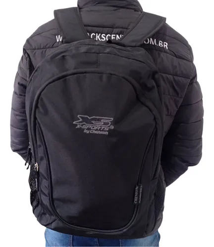 Mochila jeans cheap sport masculina