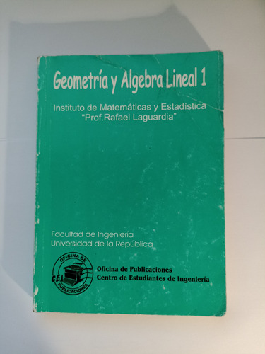 Libro Geometría Y Álgebra Lineal 1