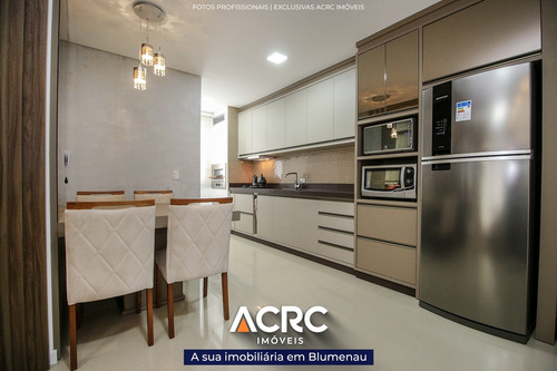 Imagem 4 de 18 de Acrc Imóveis - Apartamento Semimobiliado Com Aquecimento A Gás Para Venda No Bairro Velha - Ap04037 - 68898590