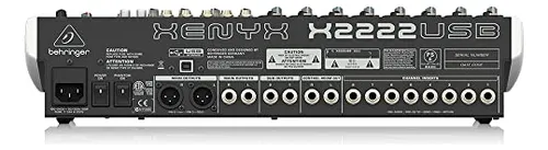 Behringer Xenyx X2222usb Mezclador Premium De 22 Entradas Y