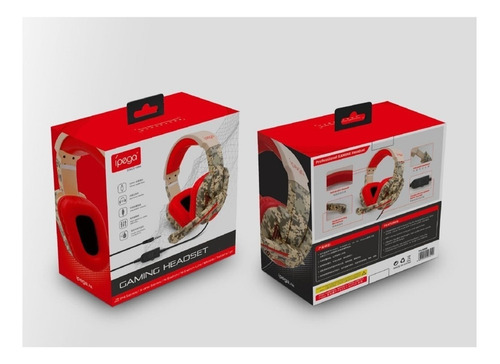 Imagen 5 de 5 de Audifono Gamer Para PS4 Pc Xbox One Series Ipega PG-R005